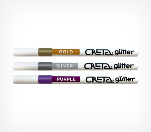 маркер CRETA glitter
